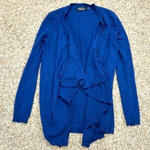 Magaschoni open cashmere cardigan. Size small